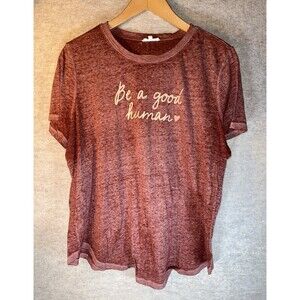 Maurices Size XXL Red Thin Graphic Tshirt